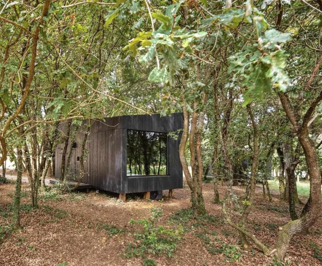 A Leira 116 Cabanas De Diseno Sarria Eksteriør billede