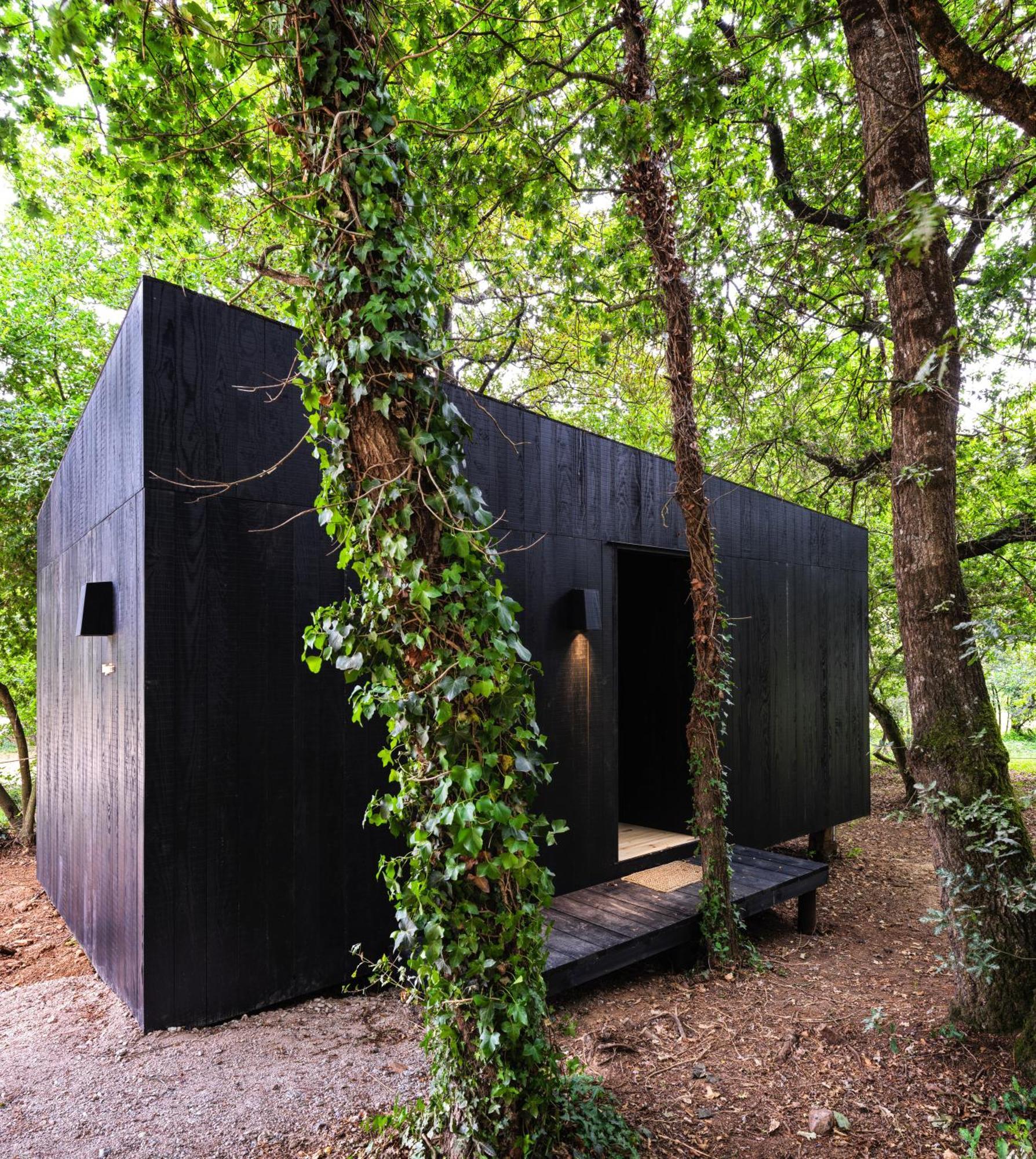 A Leira 116 Cabanas De Diseno Sarria Eksteriør billede