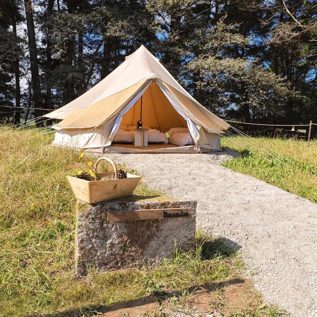 A Leira 116 Cabanas De Diseno Sarria Eksteriør billede