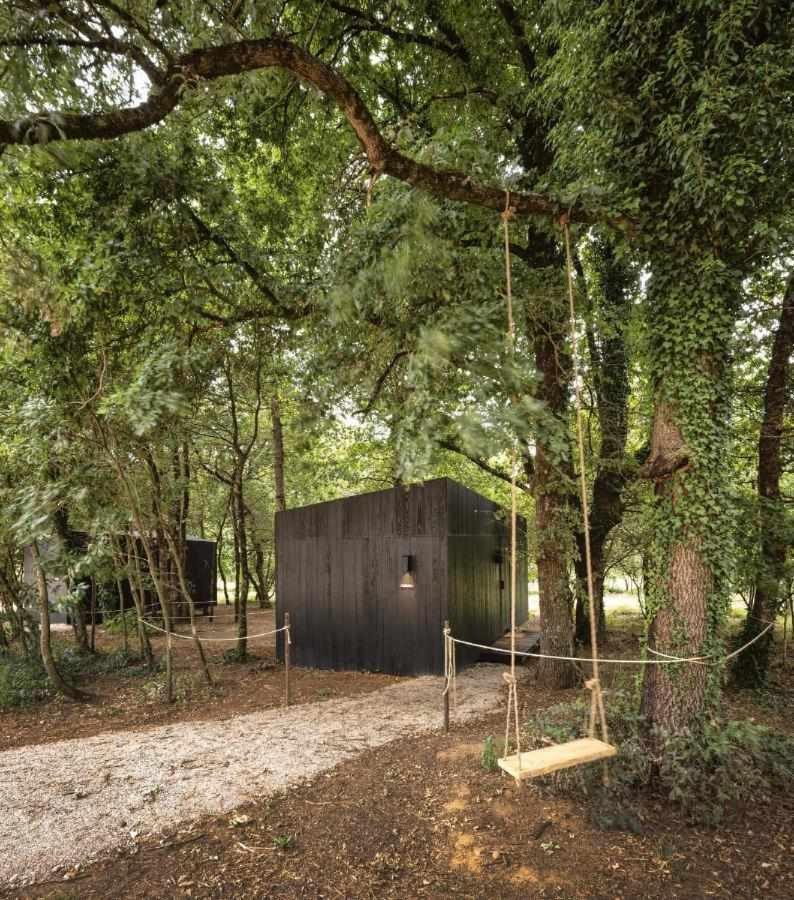 A Leira 116 Cabanas De Diseno Sarria Eksteriør billede